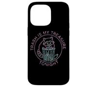 Trash Is My Treasure Tonight Raccoon Humor Case for iPhone 14 Pro Max