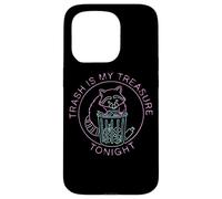 Trash Is My Treasure Tonight Raccoon Humor Case for iPhone 15 Pro