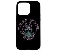 Trash Is My Treasure Tonight Raccoon Humor Case for iPhone 15 Pro Max