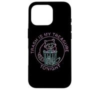 Trash Is My Treasure Tonight Raccoon Humor Case for iPhone 16 Pro