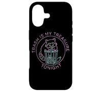 Trash Is My Treasure Tonight Raccoon Humor Case for iPhone 17