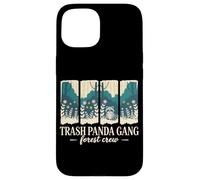 Trash Panda Gang Forest Crew Raccoon Camping Case for iPhone 15