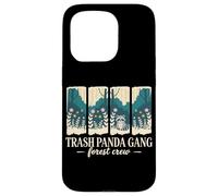 Trash Panda Gang Forest Crew Raccoon Camping Case for iPhone 15 Pro