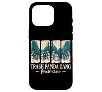 Trash Panda Gang Forest Crew Raccoon Camping Case for iPhone 16 Pro