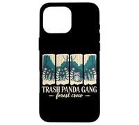 Trash Panda Gang Forest Crew Raccoon Camping Case for iPhone 16 Pro Max