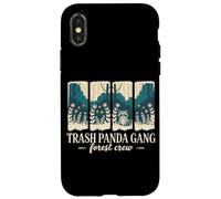 Trash Panda Gang Forest Crew Raccoon Camping Case for iPhone X/XS