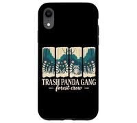 Trash Panda Gang Forest Crew Raccoon Camping Case for iPhone XR