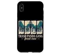 Trash Panda Gang Forest Crew Raccoon Camping Case for iPhone XS Max