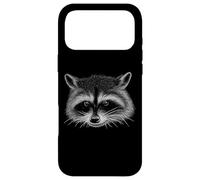 Trash Panda Illustration Masked Bandit Raccoon Drawing Case for iPhone 17 Pro Max
