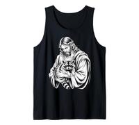 Trash Panda Jesus Raccoon Trashed Racoon Animal Raccoon Tank Top