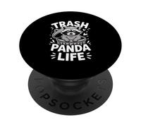 Trash Panda Life Cute Raccoon Urban Wildlife PopSockets Adhesive PopGrip