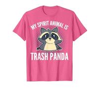 Trash Panda My Spirit Animal is a Trash Panda T-Shirt, Men, Pink Heather, Small