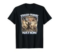 Trash Panda Nation Funny Raccoon Gift Value Graphic T-Shirt