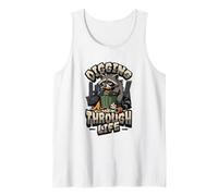 Trash Panda Raccoon Digging Trash Raccoon Lover Tank Top