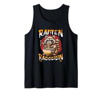 Trash Panda Ramen Raccoon Kawaii Funny Japanese Food Noodles Tank Top