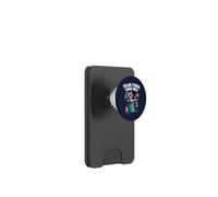 Trash Panda Vibes Only Funny Raccoon Pizza Humor Trash Panda PopSockets PopWallet for MagSafe