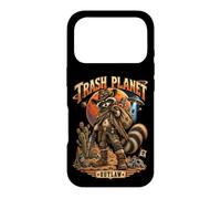 Trash Planet Outlaw Raccoon Cosmic Adventure Humor Case for iPhone 17 Pro