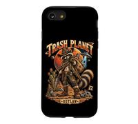 Trash Planet Outlaw Raccoon Cosmic Adventure Humor Case for iPhone SE (2020) / 7/8