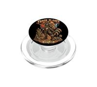 Trash Planet Outlaw Raccoon Cosmic Adventure Humor PopSockets PopGrip for MagSafe
