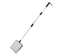 Trash Scoop Smooth Metal Shifter Hollow Shovel Metal Handle Sifting Kitty Poop Scooper