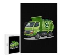 Trash Truck Jigsaw Puzzles for Adults 500 PCS Wooden Puzzles Unique Puzzle Gifts