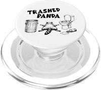 Trashed Panda - Funny Drunk Liquor Store Racoon PopSockets PopGrip for MagSafe