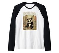 Trashed Panda Funny Panda Dumpster Animal Meme Chaos Humor Raglan Baseball Tee