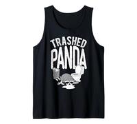 Trashed Panda Raccoon Tank Top