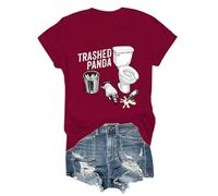 Trashed Panda Shirt Trashed Panda T-Shirt Drunk Raccoon Shirt