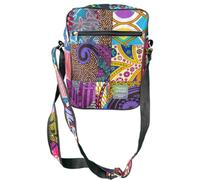 Trashy Bags Africa Cross Body Side Bag For Women - Made from Upcycled Plastic Waste with Fabric Outer - Womens Handbag Purse - Durable - Adjustable Strap