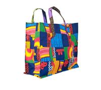 Trashy Bags Africa - Tote Bag For Women - Made from Upcycled Plastic Waste and Fabric Off-Cuts - Fabric Outer - Durable