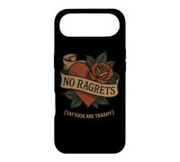 Trashy Tattoo Meme No Ragrets Funny Ink Quote Tattoo Lovers Case for iPhone Air
