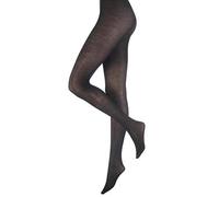 Trasparenze Ladies 1 Pair Jennifer Merino Wool Tights In 7 Colours - Extra Large - Black