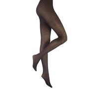 Trasparenze Ladies 1 Pair Jennifer Merino Wool Tights In 7 Colours - Maxi - Dark Brown