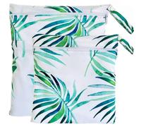 TRASUN Wet bag (Holiday Style, 2 pack, Leaf 5)