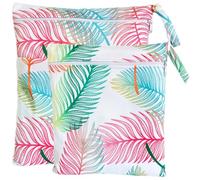 TRASUN Wetbag Nursery Wet Bag Nappy Bags Swimming Equipment Wet and Dry Changing Bag Pack of 2, Sheets 2, 2er-Pack, Pack sack