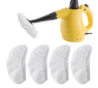 Trasylph Universal Microfiber Cloths for Handheld Steam Cleaner, Steam Mop Pads Replacement Compatible with Steam Shot, Steamer, Comforday, PurSteam, Washable Rags(4pcs)
