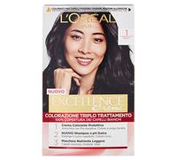 trattamento colorante per capelli excellence creme n 1 nero