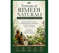 Trattato di Rimedi Naturali ad orientamento scientifico: Manuale Professionale di Consulenza Olistica in Rimedi Naturali su base scientifica