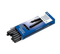 Tratto PEN Black Felt-Tip Pens (Black, 0.5 mm, Water-Based Ink, 12 Pieces)