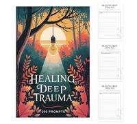 Trauma Books for Adults - Portable Men Healing Trauma Guide | Daily Emotional Management Practical Guide for School Wife Friend Girlfriend Daughter Home Sister