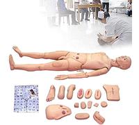 Trauma Care Manikin for CPR Training, Patient Care Simulation Dummy for Medical Education and Nursing Skills Development