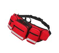 Trauma First Aid Waist Bag - Large Capacity Empty Medical Fanny Pack with Reflective Strip (23.2x7.5x3.9 in)