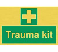 Trauma kit Sign - 300x200mm - A4L
