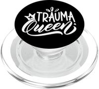 Trauma Queen Nurse | Nurse PopSockets PopGrip for MagSafe
