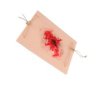 Trauma Skin Model Wearable Trauma Simulation Module Easy to Clean Medicals Education Tool for Medicals Students Wound Skin Module Wearable Model for Surgical Practice