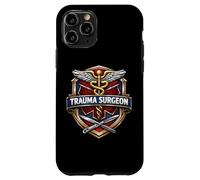 Trauma Surgeon Caduceus Surgery Surgical Doctor MD Physician Case for iPhone 11 Pro
