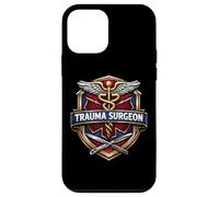 Trauma Surgeon Caduceus Surgery Surgical Doctor MD Physician Case for iPhone 12 mini