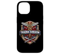 Trauma Surgeon Caduceus Surgery Surgical Doctor MD Physician Case for iPhone 14