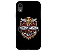 Trauma Surgeon Caduceus Surgery Surgical Doctor MD Physician Case for iPhone XR